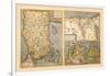 Maps of Turkey, Egypt, and Libya-Abraham Ortelius-Framed Art Print