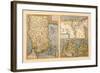 Maps of Turkey, Egypt, and Libya-Abraham Ortelius-Framed Art Print