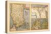 Maps of Turkey, Egypt, and Libya-Abraham Ortelius-Stretched Canvas