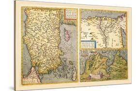 Maps of Turkey, Egypt, and Libya-Abraham Ortelius-Stretched Canvas