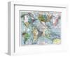 Maps to Illustrate the History of America, 1901-null-Framed Giclee Print