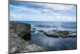 Mapu'A 'A Vaea Blowholes, Tongatapu, Tonga, South Pacific, Pacific-Michael Runkel-Mounted Photographic Print