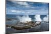 Mapu'A 'A Vaea Blowholes, Tongatapu, Tonga, South Pacific-Michael Runkel-Mounted Photographic Print