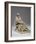 Maquette for Alfred, Lord Tennyson Seated at Trinity College, Cambridge, C.1909-William Hamo Thornycroft-Framed Giclee Print