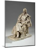 Maquette for Alfred, Lord Tennyson Seated at Trinity College, Cambridge, C.1909-William Hamo Thornycroft-Mounted Giclee Print