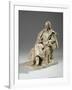 Maquette for Alfred, Lord Tennyson Seated at Trinity College, Cambridge, C.1909-William Hamo Thornycroft-Framed Giclee Print