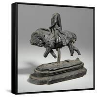 Maquette for an Equestrian Statue of Edward I, C.1893-William Hamo Thornycroft-Framed Stretched Canvas