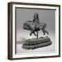 Maquette for an Equestrian Statue of Edward I, C.1893-William Hamo Thornycroft-Framed Giclee Print