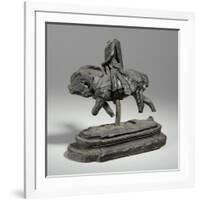 Maquette for an Equestrian Statue of Edward I, C.1893-William Hamo Thornycroft-Framed Giclee Print