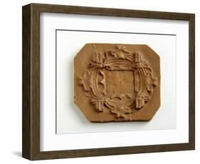 Maquette for an Octagonal Plaque-Alfred Gilbert-Framed Giclee Print