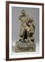 Maquette for Joshua Reynolds with Child-William Hamo Thornycroft-Framed Giclee Print