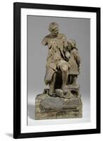 Maquette for Joshua Reynolds with Child-William Hamo Thornycroft-Framed Giclee Print