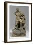 Maquette for Joshua Reynolds with Child-William Hamo Thornycroft-Framed Giclee Print