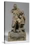 Maquette for Joshua Reynolds with Child-William Hamo Thornycroft-Stretched Canvas