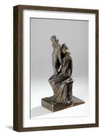 Maquette for the Figures of a Mother and Child-William Hamo Thornycroft-Framed Giclee Print