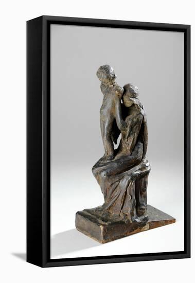 Maquette for the Figures of a Mother and Child-William Hamo Thornycroft-Framed Stretched Canvas