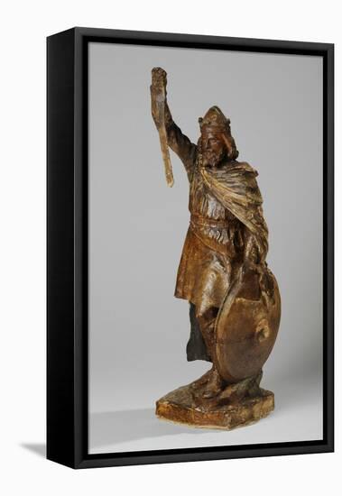 Maquette for the Statue of Alfred the Great, C.1901-William Hamo Thornycroft-Framed Stretched Canvas