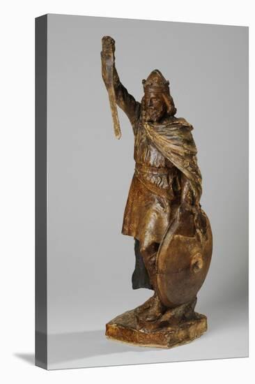 Maquette for the Statue of Alfred the Great, C.1901-William Hamo Thornycroft-Stretched Canvas