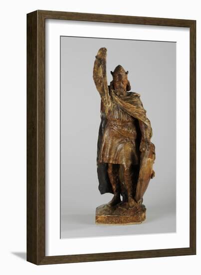 Maquette for the Statue of Alfred the Great, C.1901-William Hamo Thornycroft-Framed Giclee Print