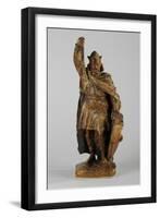 Maquette for the Statue of Alfred the Great, C.1901-William Hamo Thornycroft-Framed Giclee Print