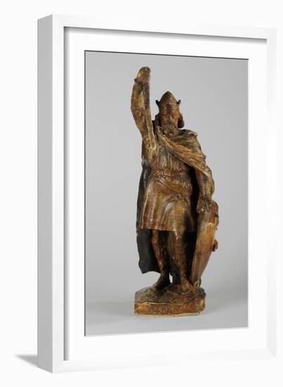 Maquette for the Statue of Alfred the Great, C.1901-William Hamo Thornycroft-Framed Giclee Print