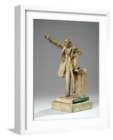 Maquette for the Statue of William Ewart Gladstone on the Strand, London, C.1905-William Hamo Thornycroft-Framed Giclee Print