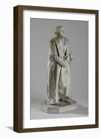 Maquette for the Statue of William Ewart Gladstone on the Strand, London, C.1905-William Hamo Thornycroft-Framed Giclee Print