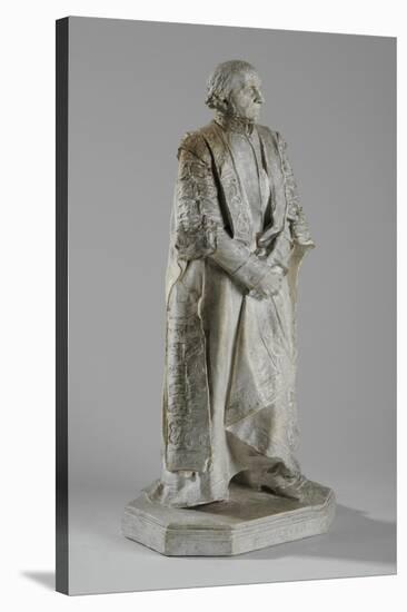 Maquette for the Statue of William Ewart Gladstone on the Strand, London, C.1905-William Hamo Thornycroft-Stretched Canvas