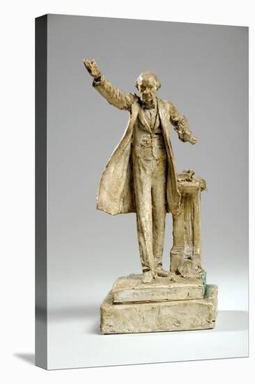 Maquette for the Statue of William Ewart Gladstone on the Strand, London, C.1905-William Hamo Thornycroft-Stretched Canvas