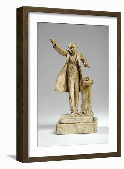 Maquette for the Statue of William Ewart Gladstone on the Strand, London, C.1905-William Hamo Thornycroft-Framed Giclee Print