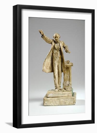 Maquette for the Statue of William Ewart Gladstone on the Strand, London, C.1905-William Hamo Thornycroft-Framed Giclee Print