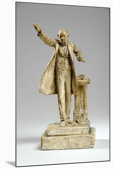 Maquette for the Statue of William Ewart Gladstone on the Strand, London, C.1905-William Hamo Thornycroft-Mounted Giclee Print