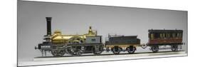 Maquette : Locomotive à vapeur-null-Mounted Giclee Print