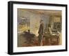 Maquette pour le portrait de Bonnard-Edouard Vuillard-Framed Giclee Print