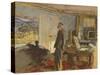 Maquette pour le portrait de Bonnard-Edouard Vuillard-Stretched Canvas