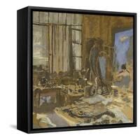 Maquette pour le portrait de Ker Xavier Roussel-Edouard Vuillard-Framed Stretched Canvas