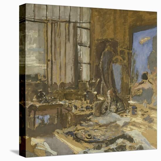 Maquette pour le portrait de Ker Xavier Roussel-Edouard Vuillard-Stretched Canvas