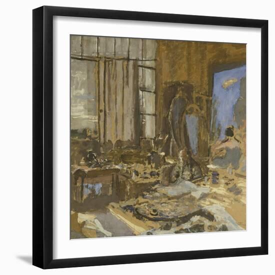 Maquette pour le portrait de Ker Xavier Roussel-Edouard Vuillard-Framed Giclee Print