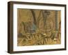 Maquette pour le portrait de Maurice Denis-Edouard Vuillard-Framed Giclee Print