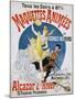 Maquettes Animees De Georges Bertrand Poster-Jules Chéret-Mounted Giclee Print