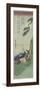Mar-21-1980: Pounding Silk in Settsu Province, 1830-1844-Utagawa Hiroshige-Framed Premium Giclee Print