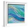 Mar Azul I-Patricia Pinto-Framed Art Print