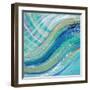 Mar Azul II-Patrcia Pinto-Framed Art Print
