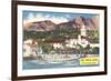 Mar Monte Hotel, Santa Barbara, California-null-Framed Art Print