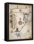 Mar Oceano, Portolan Atlas Illumination-Sebastiano Lopes-Framed Stretched Canvas