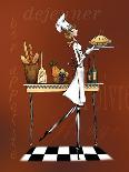 Sassy Chef IV-Mara Kinsley-Framed Stretched Canvas