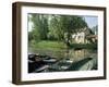 Marais Poitevin, Near Coulon, Western Loire, Poitou Charentes, France-Michael Busselle-Framed Photographic Print