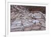 Maras Saltpan Salinas in the Sacred Valley of the Incas, near Cusco, Peru, South America-Julio Etchart-Framed Photographic Print