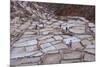 Maras Saltpan Salinas in the Sacred Valley of the Incas, near Cusco, Peru, South America-Julio Etchart-Mounted Photographic Print