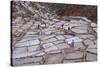 Maras Saltpan Salinas in the Sacred Valley of the Incas, near Cusco, Peru, South America-Julio Etchart-Stretched Canvas